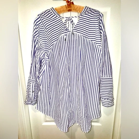 We The Free One Of The Boys Striped Tunic Shirt Size Small NWOT - Picture 4 of 15